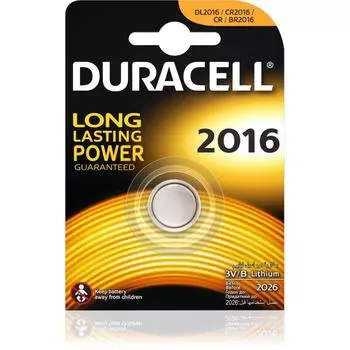 Батарейка Duracell CR2016, DL2016 (1шт.)