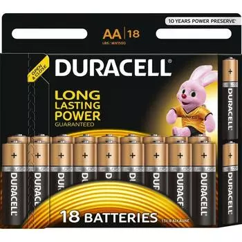 Батарейка Duracell LR6-18BL Basic AA (18шт.)