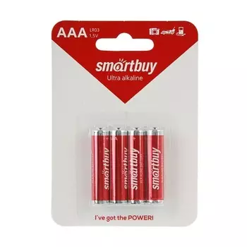 Батарейка Smartbuy Alkaline AAA LR03 (4шт.)