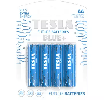Батарейки Tesla AA BLUE+ 4 шт