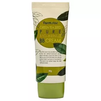 ББ крем с семенами зеленого чая FarmStay Green Tеa Seed Pure Anti-Wrinkle BB Cream, 40гр