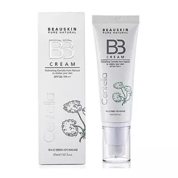 BEAUSKIN Centella CICA BB Cream Крем для лица BB, с экстрактом центеллы 45 мл.