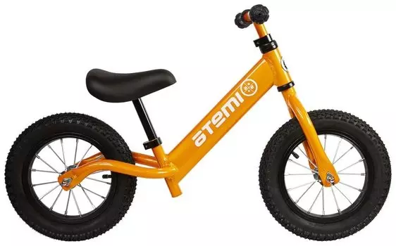 Беговел Atemi Turbo, ABBK01B, ЗОЛОТОЙ, рама алюминий, колеса надувные