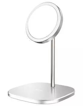 Беспроводное зарядное устройство Hoco CW32 Happiness Silver