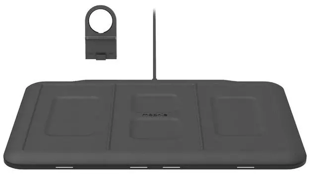 Беспроводное зарядное устройство Mophie 4-in-1 матовый черный