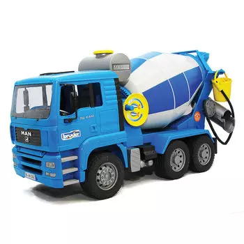 Бетономешалка BRUDER MAN (цвет сине-серый)