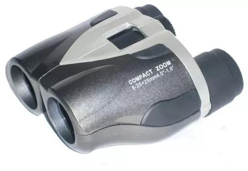 Бинокль Navigator 8-25х25, серебристо-серый