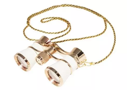 Бинокль театральный STURMAN 3x25, белый