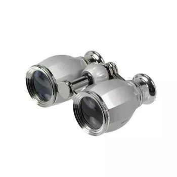 Бинокль VEBER БГЦ 4*30 А02 (серебро/серебро с фокусировкой)