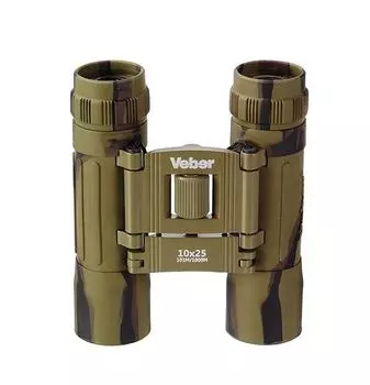 Бинокль Veber Sport БН 10x25, камуфляж