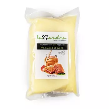 Био-парафин InGarden натуральный для SPA (Молоко и мёд)