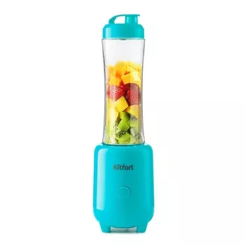 Блендер Kitfort Shake &amp; Take КТ-3023-3 бирюзовый