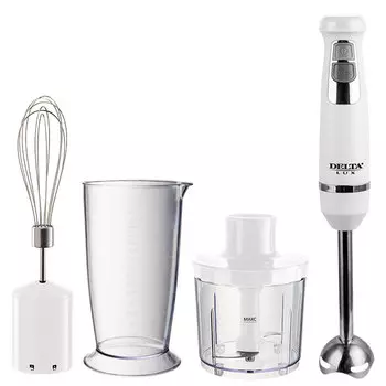 Блендер погружной Delta Lux DL-7041B White