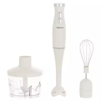 Блендер погружной Marta MT-1561 белый жемчуг