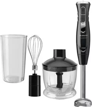 Блендер погружной Scarlett SC-HB42F81 750Вт черный