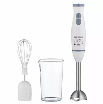 Блендер погружной Supra HBS-696 700Вт белый/серый