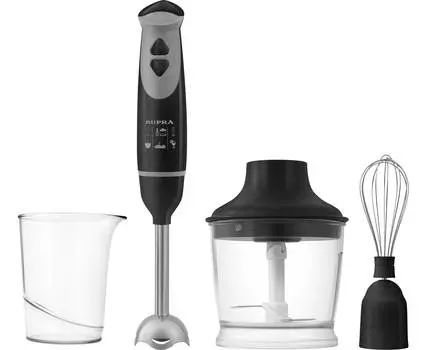 Блендер погружной Supra HBS-837SS черный