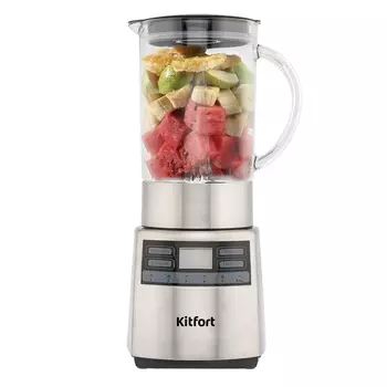 Блендер стационарный Kitfort КТ-1301 серебристый