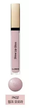 Блеск для губ The Saem Eco Soul Shine Lip Gloss PK02 Pink Aurora 3,4 г