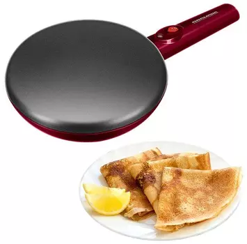 Блинница Redmond RSM-1410 800Вт бордовый