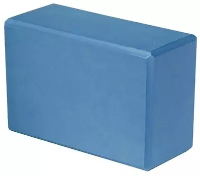 Блок для йоги Atemi, AYB02BE, 228x152x76, голубой