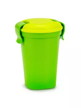 Большая чашка ЧАШКА LUNCH &amp; GO зеленая