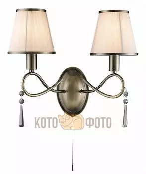 Бра Arte lamp Logico A1035AP-2AB