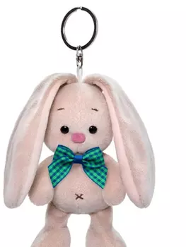 Брелок BUDI BASA ABB-009 Зайка Ми с зелёным бантиком
