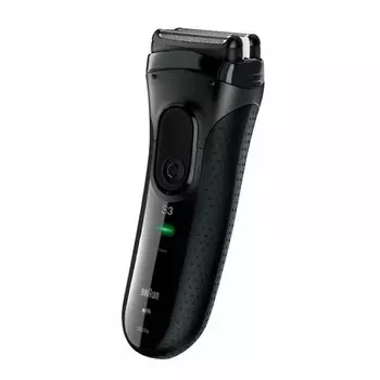 Бритва сетчатая Braun Series 3 3020s B3CM реж.эл.:3 питан.:элек.сеть/аккум. черный