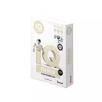 Бумага IQ PREMIUM, А4, 100 г/м2, 500 л., класс А, Австрия, белизна 170% (CIE)