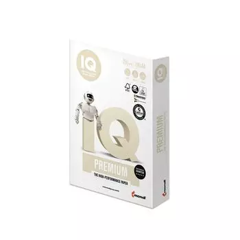 Бумага IQ PREMIUM, А4, 250 г/м2, 150 л., класс А, Австрия, белизна 170% (CIE)