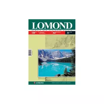 Бумага Lomond 0102041 A4/130г/м2/25л./белый глянцевое для струйной печати