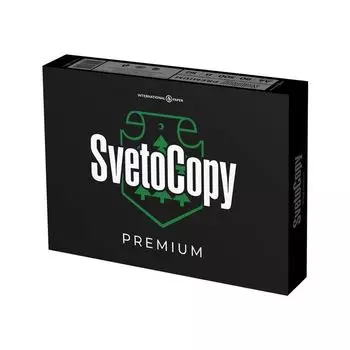Бумага офисная А4, класс B, SVETOCOPY PREMIUM, 80 г/м, 500л, International Paper, бел. 16