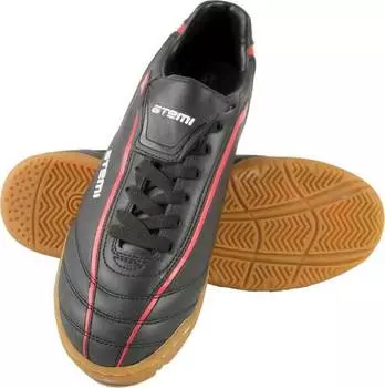 Бутсы футбольные, черн/красн, синтетическая кожа, Размер, 44, SD500 INDOOR