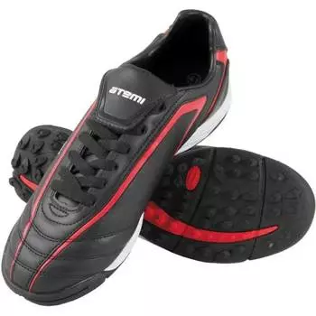 Бутсы футбольные, черн/красн, синтетическая кожа, Размер, 45, SD500 TURF