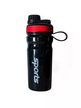 Бутылка для воды YY-106 600 мл Черно-красный