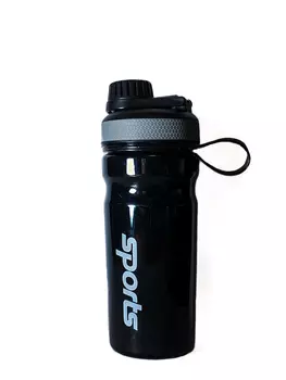 Бутылка для воды YY-106 600 мл Черно-серый