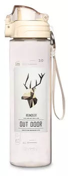 Бутылка для воды YY-616 750 мл Бежевый