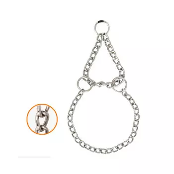 Цепь - удавка для собак Триол ошейник однорядная SHD-3055 3*550мм сталь /1062