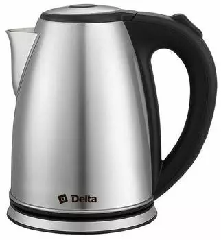 Чайник электрический Delta DL-1355 Steel/Black