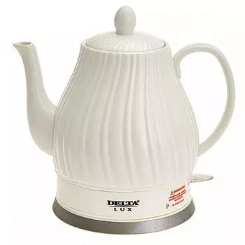Чайник электрический Delta Lux DE-1006 White