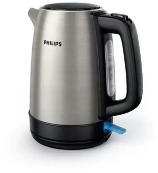 Чайник электрический PHILIPS HD9350/90 silver/black (HD9350/90)