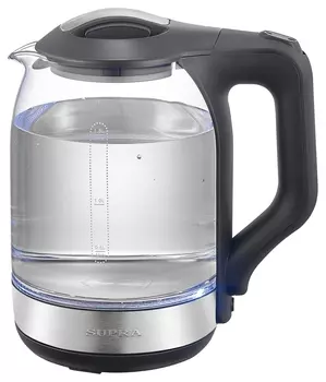 Чайник электрический Supra KES-1888G черный/серебристый