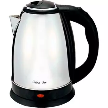 Чайник электрический Великие Реки Чая-3А 1.8л. 1500Вт серебристый