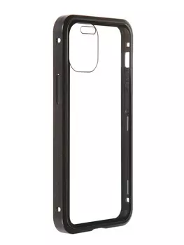 Чехол Activ для iPhone 12 Mini 360 Magnetic Glass Black 128042