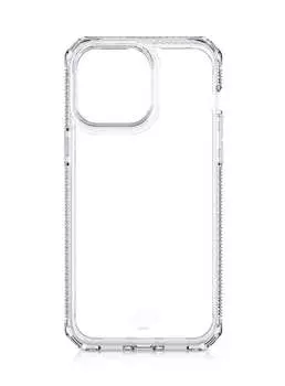 Чехол антибактериальный ITSKINS HYBRID CLEAR для iPhone 14 Pro (6.1"), прозрачный