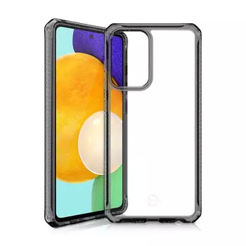 Чехол антибактериальный ITSKINS HYBRID CLEAR для Samsung Galaxy A52 черный/прозрачный