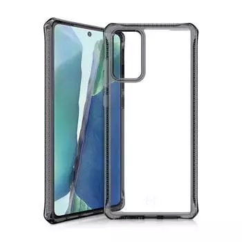 Чехол антибактериальный ITSKINS HYBRID CLEAR для Samsung Galaxy Note 20 чёрный/прозрачный
