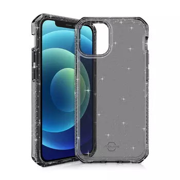 Чехол антибактериальный ITSKINS HYBRID SPARK для Apple iPhone 12 mini (5.4") дымчатый