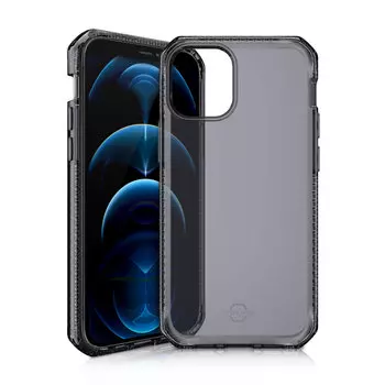 Чехол антибактериальный ITSKINS SPECTRUM CLEAR для Apple iPhone 12 Pro Max (6.7") дымчатый